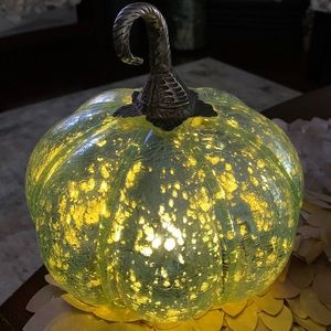 Pumpkin lamp